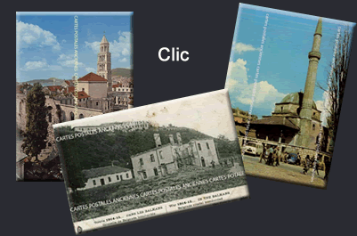 Cartes postales anciennes République Yougoslave