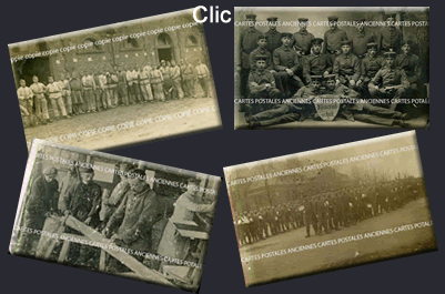 Cartes Postales Anciennes, Militaire, Soldat