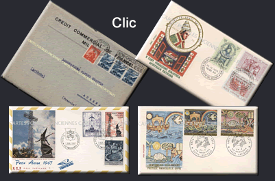 Collection philatélie de timbres d'Italie