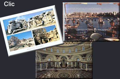Cartes postales anciennes Malte