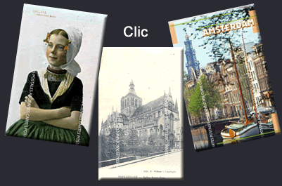 Cartes postales anciennes Pays Bas