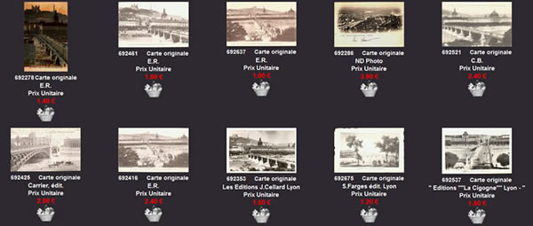Cartes postales anciennes Lyon-7ème-Arrondissement
