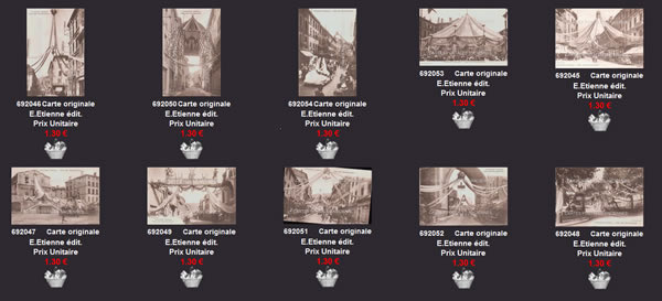 Cartes postales anciennes Tarare Rhône