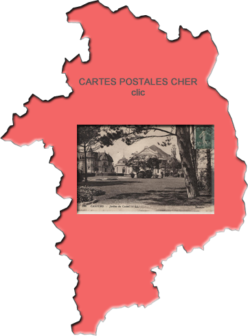 Old postcards of France Cher - 18
