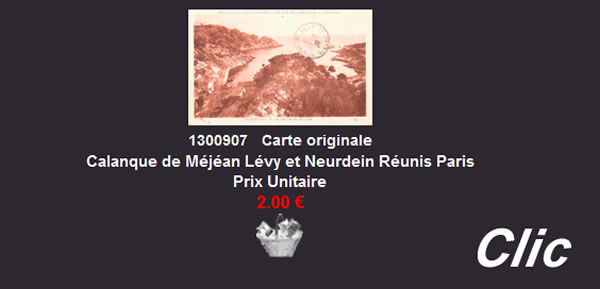 Cartes postales anciennes Ensues La Redonne Bouches du Rhône