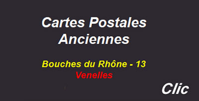 Cartes postales anciennes Venelles Bouches du Rhône
